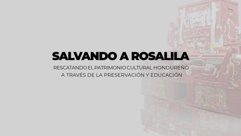 Lanzamiento Proyecto Salvando Rosalila